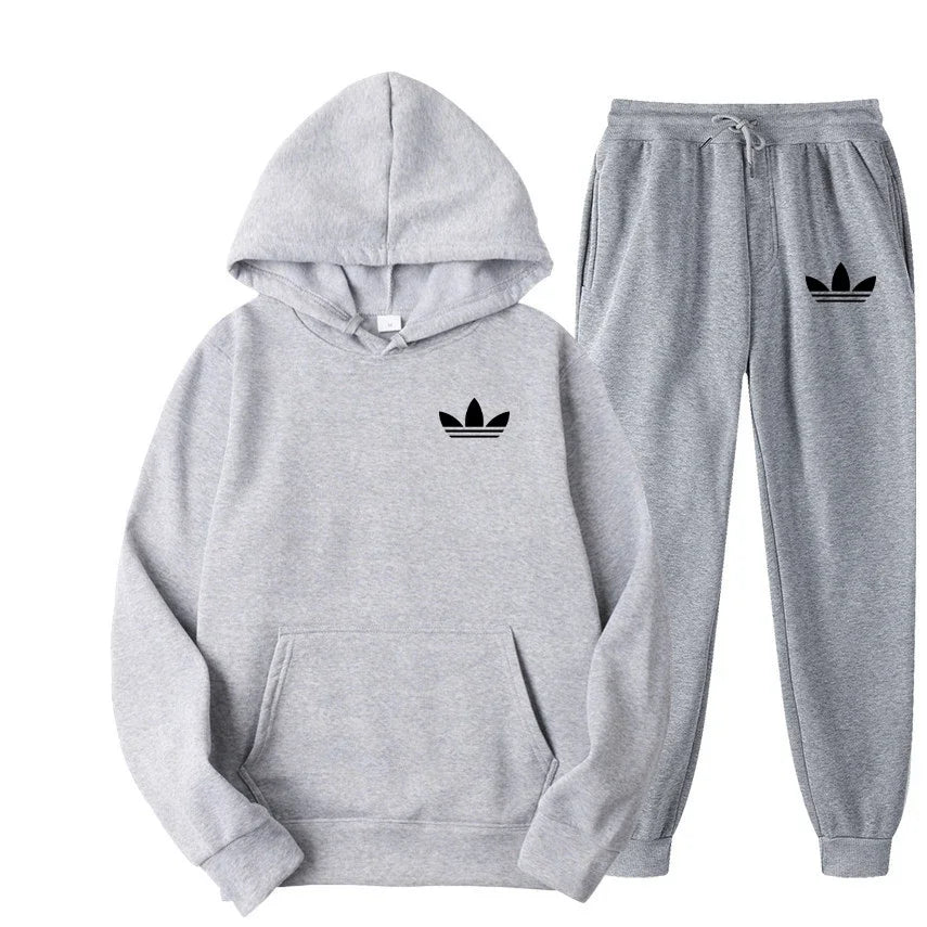 Men's Hooded Tracksuit Set