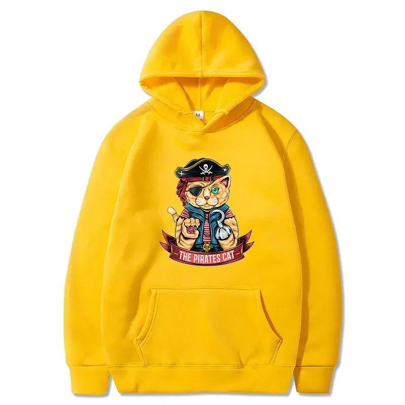 Men's Colour Block Pullover Hoodie