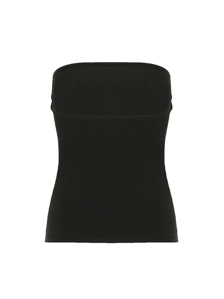 Women's Graphic Print Tube Top