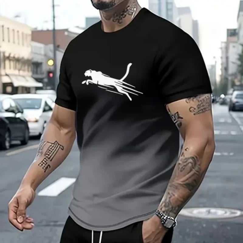 Men's 3D Animal Print T-Shirt