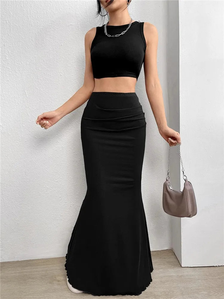 Women's Mermaid Maxi Skirt