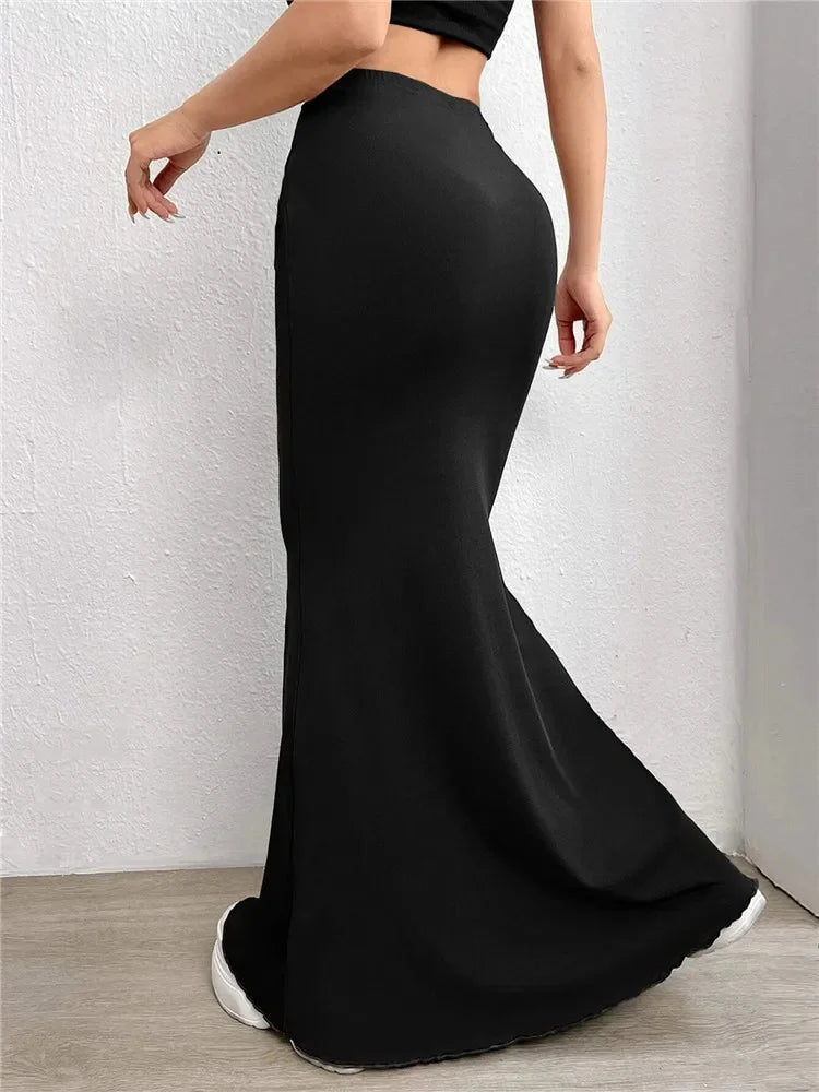 Women's Mermaid Maxi Skirt
