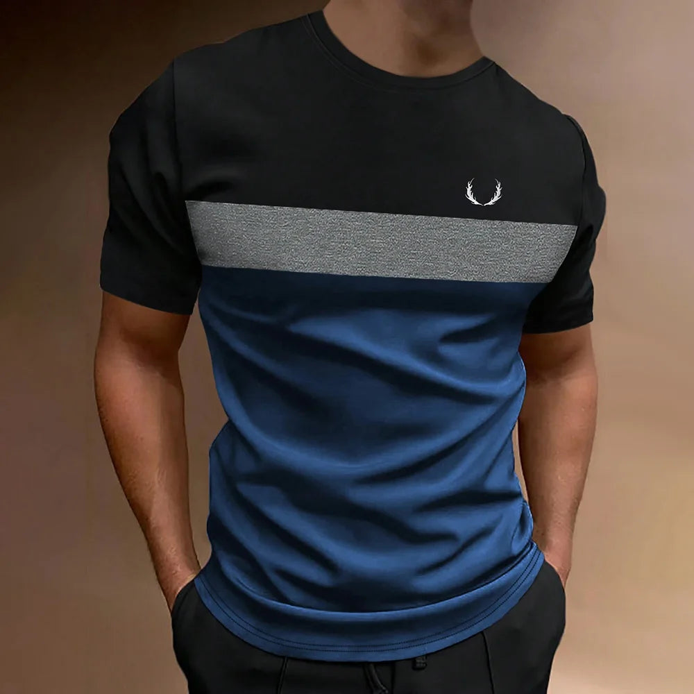 Men's Colour Block T-Shirt