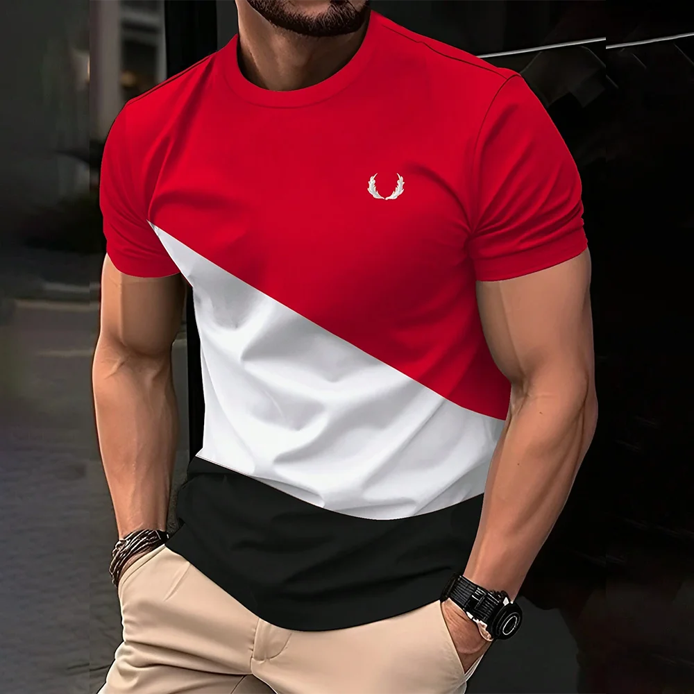Men's Colour Block T-Shirt