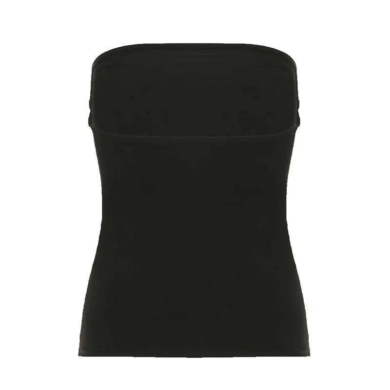 Women's Graphic Print Tube Top