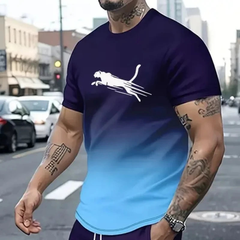 Men's 3D Animal Print T-Shirt