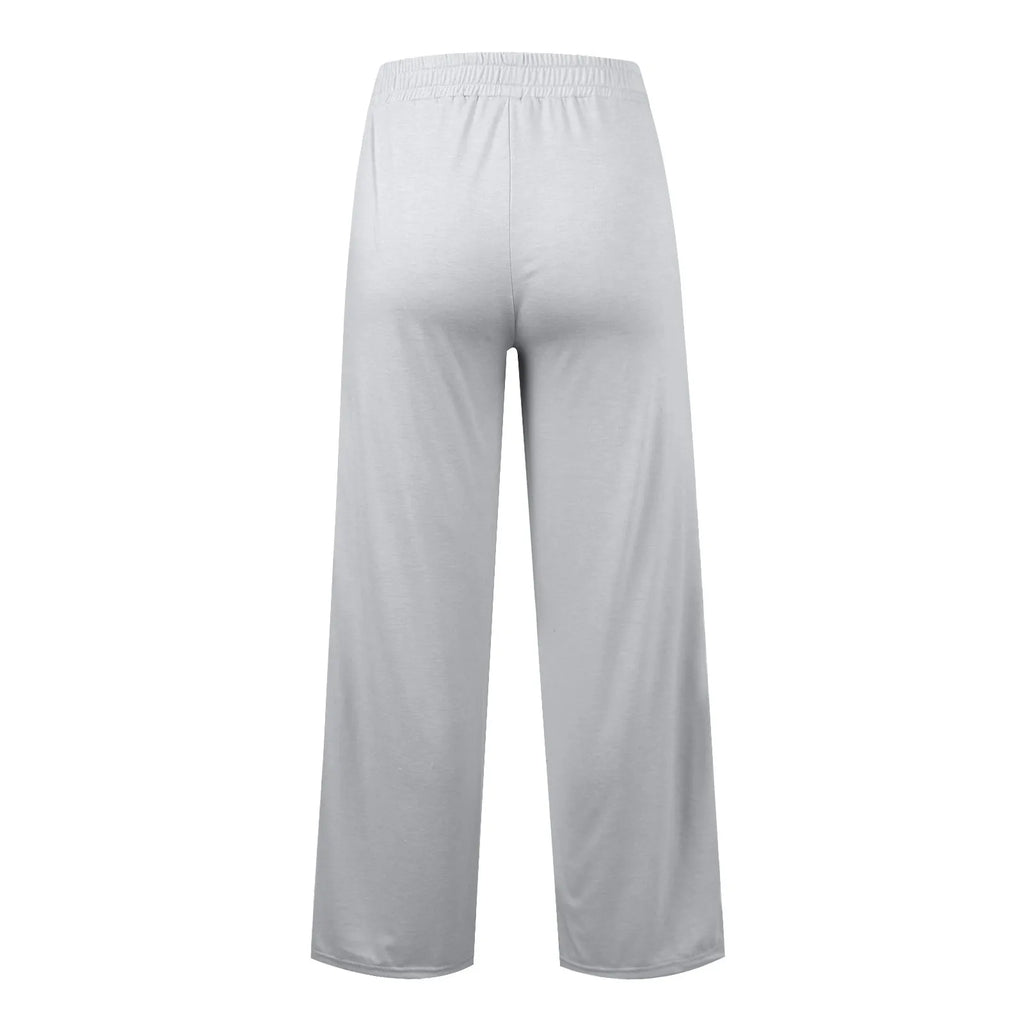 Women's Fleece Wide Leg Joggers
