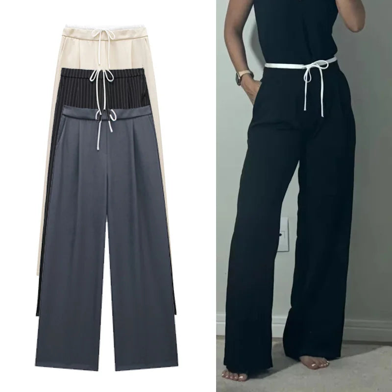 Women's Wide Leg Trousers