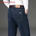 Men's Grey Stretch Jeans