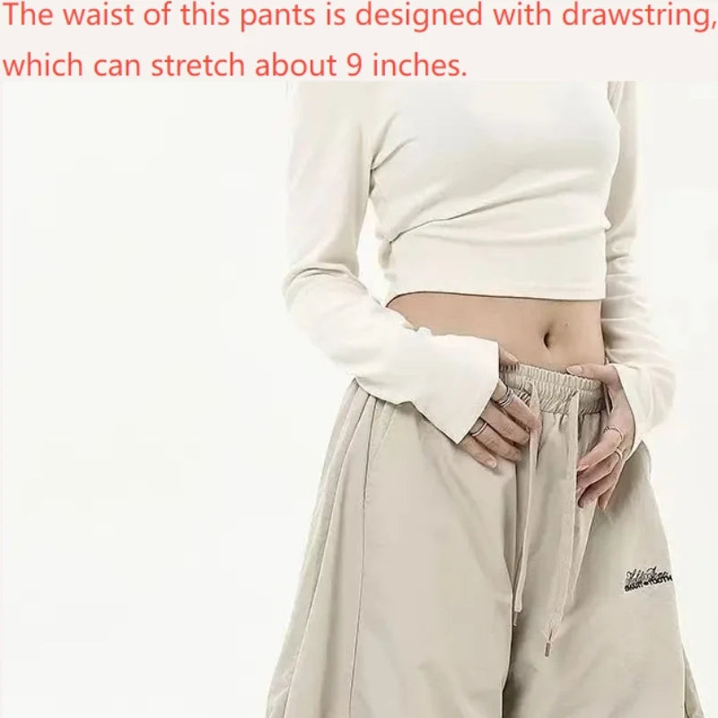 Women's Wide Leg Cargo Joggers