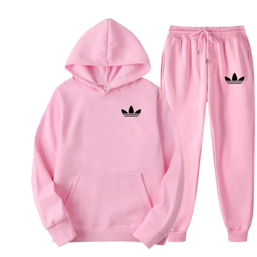 Men's Hooded Tracksuit Set