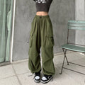Women's Wide Leg Cargo Joggers