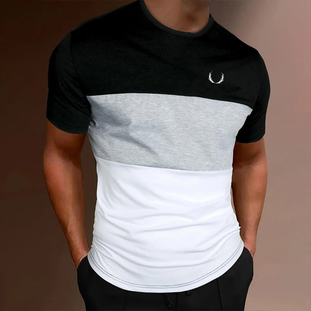 Men's Colour Block T-Shirt