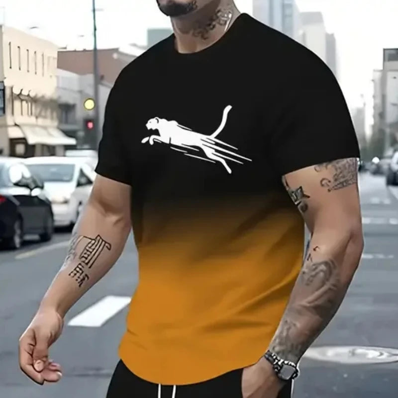 Men's 3D Animal Print T-Shirt