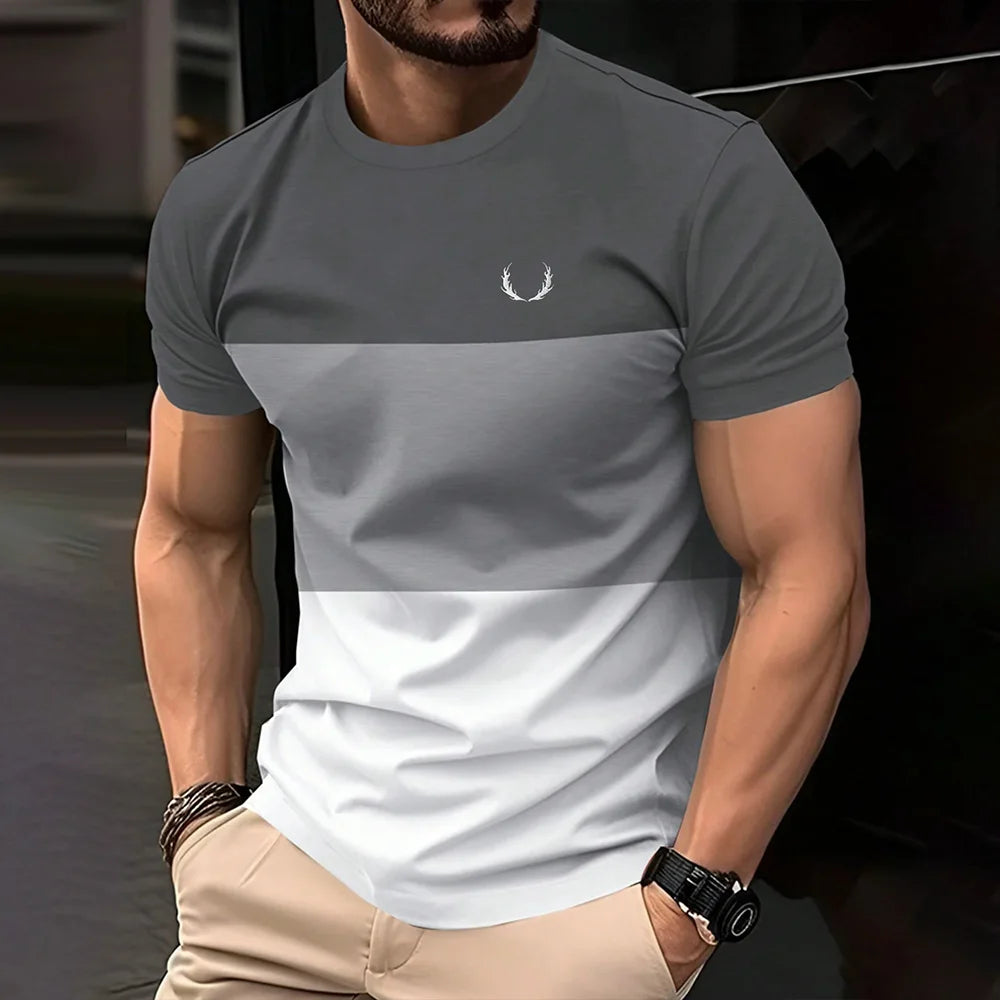 Men's Colour Block T-Shirt