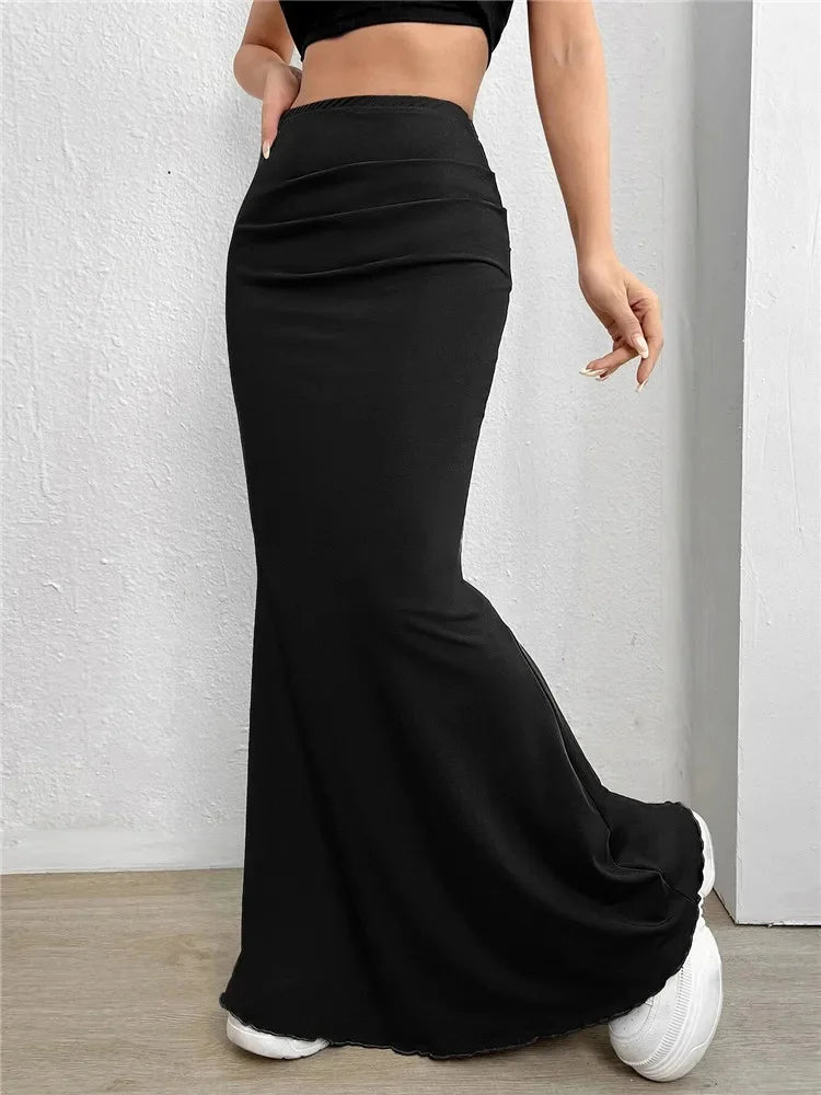 Women's Mermaid Maxi Skirt