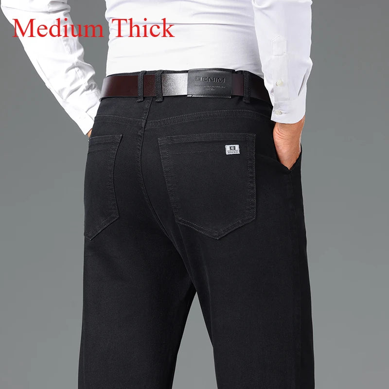 Men's Grey Stretch Jeans