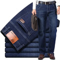 Men's Elastic Waist Jeans