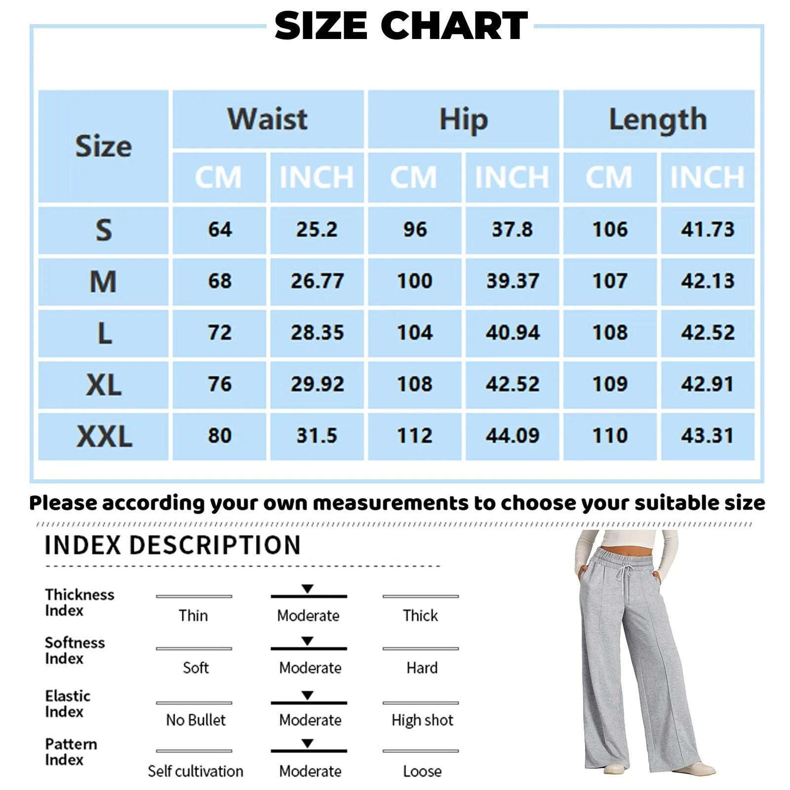 Women's Fleece Wide Leg Joggers