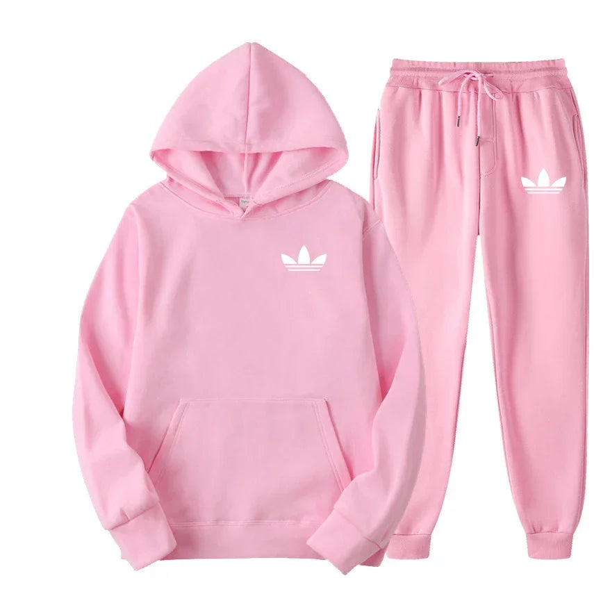 Men's Hooded Tracksuit Set