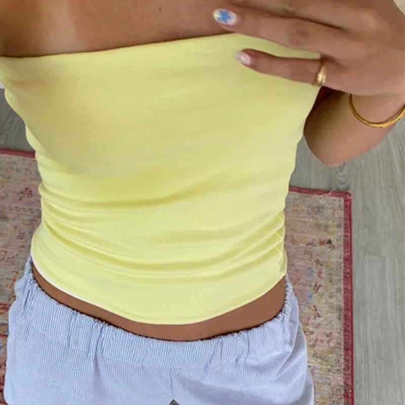 Women's Strapless Tube Top