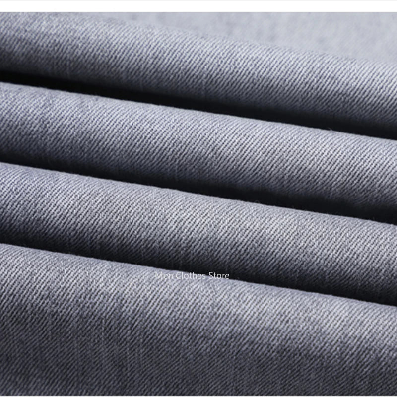 Men's Grey Stretch Jeans