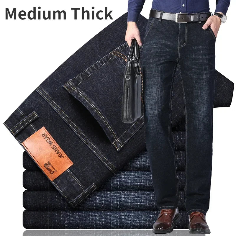 Men's Grey Stretch Jeans