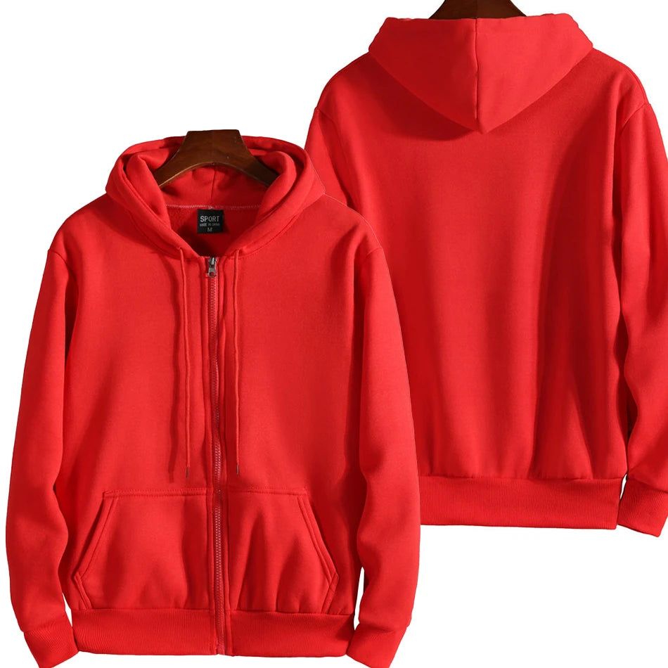 Unisex Zip-Up Hoodie