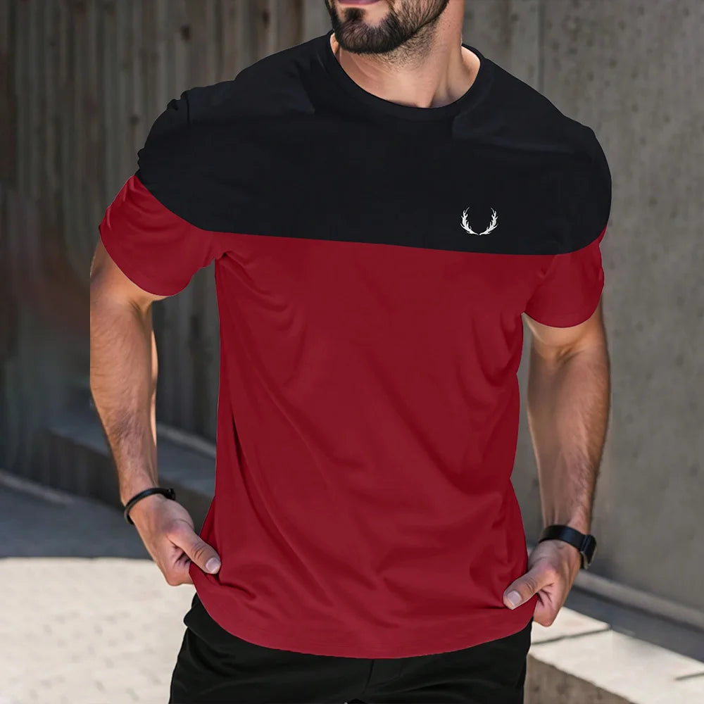 Men's Colour Block T-Shirt