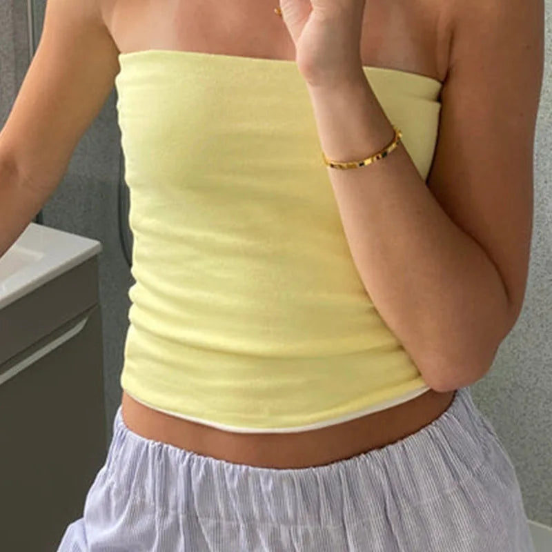 Women's Strapless Tube Top