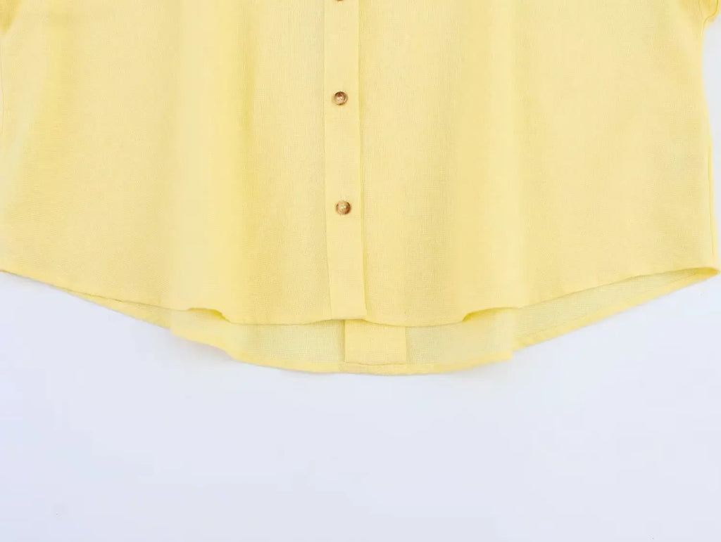 Women's V-Neck Loose Blouse