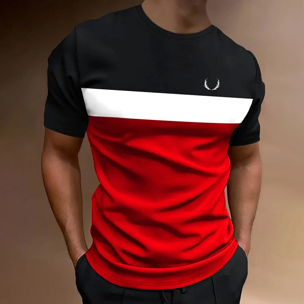 Men's Colour Block T-Shirt