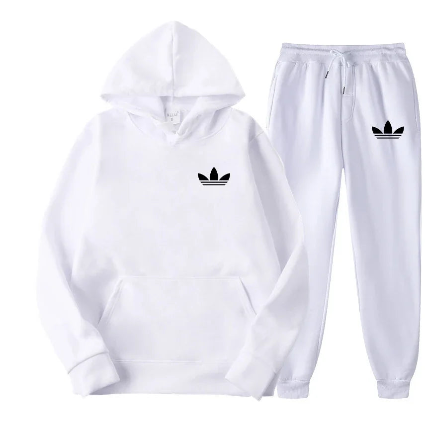 Men's Hooded Tracksuit Set