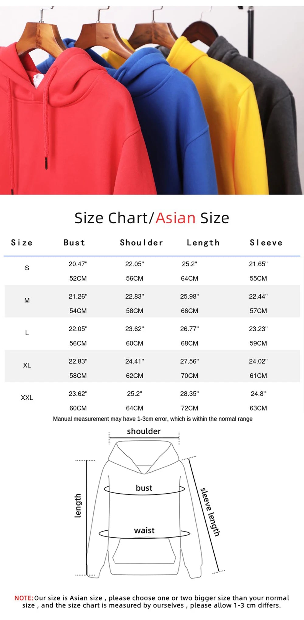 Men's Loose Fit Hoodie