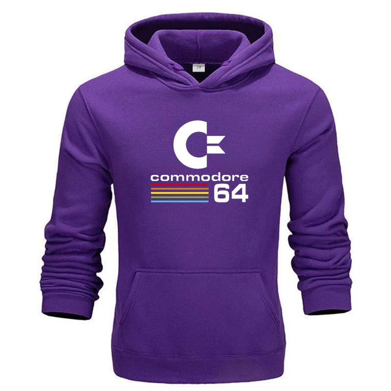Men's Colour Block Pullover Hoodie