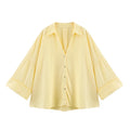 Women's V-Neck Loose Blouse