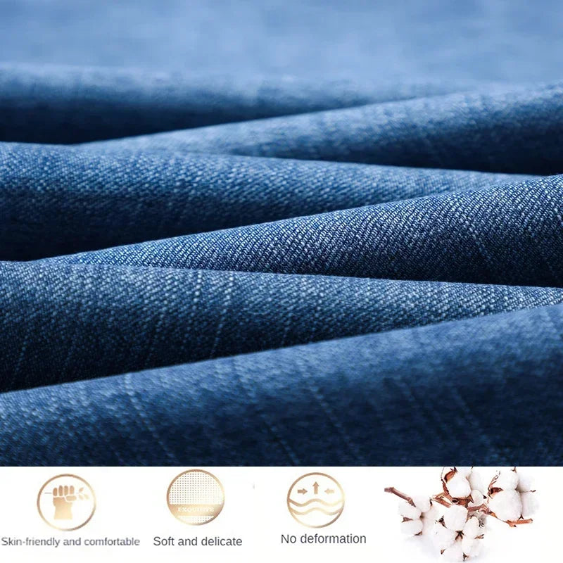 Men's Grey Stretch Jeans